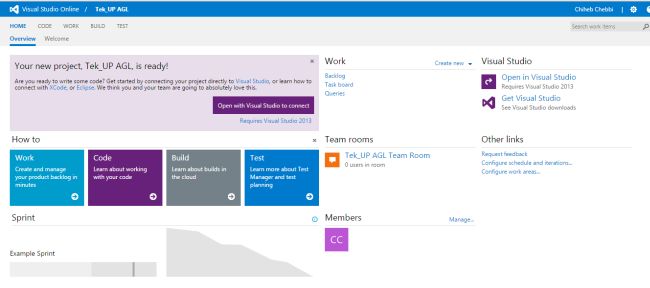 Visual Studio to Connect